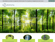 Tablet Screenshot of naturopatia.ch