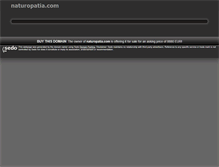 Tablet Screenshot of naturopatia.com
